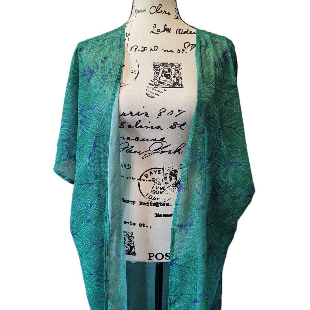 OSFM tropical sheer coverup